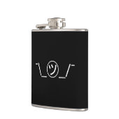 Tsu Kana Shrug Emoticon - piobe\_ ㋡_/ Japanse Kaom Heupfles (Links)