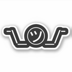 Tsu Kana Shrug Emoticon - piobe\_ ㋡_/ Japanse Kaom Sticker