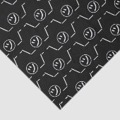 Tsu Kana Shrug Emoticon - piobe\_ ㋡_/ Japanse Kaom Tissuepapier (Detail)