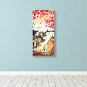 Tsubaki Hashi van NFT Artisans Canvas Afdruk (Insitu (Houten vloer))