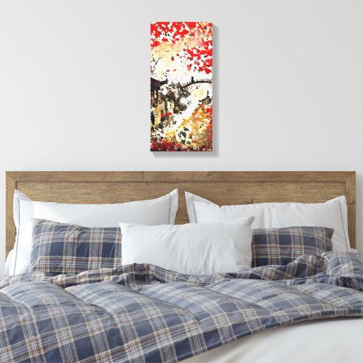 Tsubaki Hashi van NFT Artisans Canvas Afdruk (Insitu (Slaapkamer))