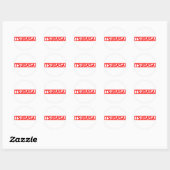 Tsubasa Stamp Ronde Sticker (Vel)