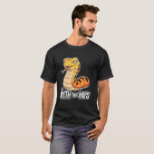 Tsuchinoko cryptid monster folklore cryptozoölogie t-shirt (Voorkant volledig)