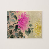 Tsuchiya Koitsu 土 光 逸 - Chrysanthemum 菊 Legpuzzel (Horizontaal)