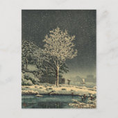 Tsuchiya Koitsu 土 屋 光 Sumidagawa Forest Tokyo Briefkaart (Voorkant)