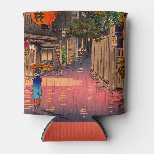 Tsuchiya Koitsu - Avond in Ushigome Blikjeskoeler (Voorkant)
