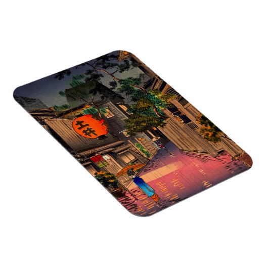 Tsuchiya Koitsu - Avond in Ushigome Magneet (Rechterzijde)