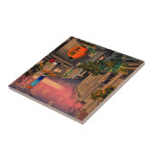 Tsuchiya Koitsu - Avond in Ushigome Tegeltje (Zijkant)