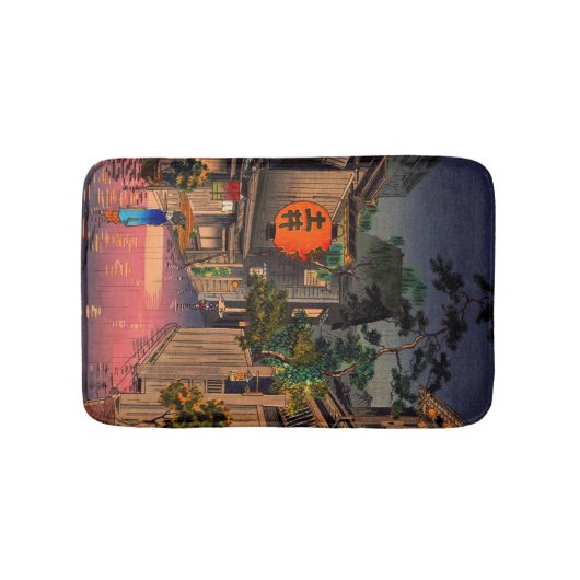 Tsuchiya Koitsu - Evening in Ushigome Badmat (Voorkant)