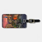 Tsuchiya Koitsu - Evening in Ushigome Bagagelabel (Voorkant horizontaal)