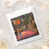 Tsuchiya Koitsu - Evening in Ushigome Bedankzakje (Geknipt)