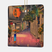 Tsuchiya Koitsu - Evening in Ushigome Keramisch Ornament (Links)