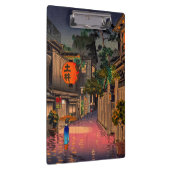 Tsuchiya Koitsu - Evening in Ushigome Klembord (Rechts)