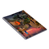 Tsuchiya Koitsu - Evening in Ushigome Notitieboek (Rechterzijde)