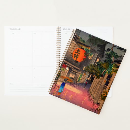 Tsuchiya Koitsu - Evening in Ushigome Planner (Display)