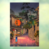 Tsuchiya Koitsu - Evening in Ushigome Raamsticker (Vel 3)