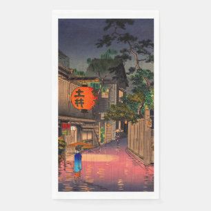 Tsuchiya Koitsu - Evening in Ushigome Servet