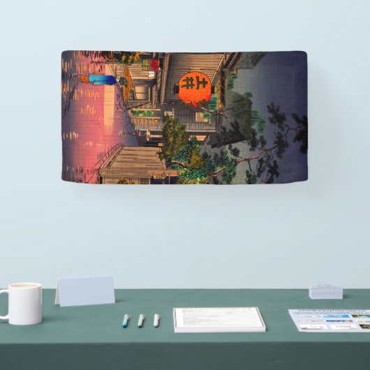 Tsuchiya Koitsu - Evening in Ushigome Spandoek (Beurs)