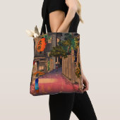 Tsuchiya Koitsu - Evening in Ushigome Tote Bag (Dichtbij)