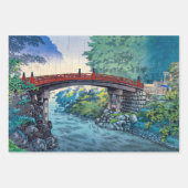 Tsuchiya Koitsu - Heilige brug bij Nikko Inpakpapier Vel (Voorkant 3)