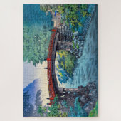 Tsuchiya Koitsu - Heilige brug bij Nikko Legpuzzel (Verticaal)