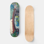 Tsuchiya Koitsu - Heilige brug bij Nikko Persoonlijk Skateboard (Voorkant)