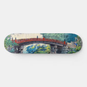 Tsuchiya Koitsu - Heilige brug bij Nikko Persoonlijk Skateboard (Horizontaal)