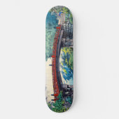 Tsuchiya Koitsu - Heilige brug bij Nikko Persoonlijk Skateboard (Voorkant)