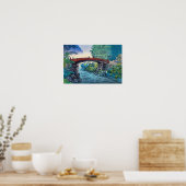 Tsuchiya Koitsu - Heilige brug bij Nikko Poster (Keuken)