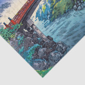 Tsuchiya Koitsu - Heilige brug bij Nikko Tissuepapier (Detail)