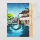 Tsuchiya Koitsu Kameido Tenmangu Shrine Briefkaart (Voorkant)