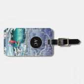 Tsuchiya Koitsu - Lentewneeuw op Maruyama Bagagelabel (Voorkant horizontaal)