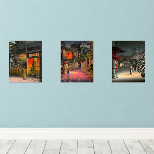 Tsuchiya Koitsu - Masterstuks Selection Muurkunst Sets (Houten vloer)