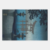 Tsuchiya Koitsu - Miyajima in de regen Inpakpapier Vel (Voorkant)