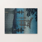 Tsuchiya Koitsu - Miyajima in de regen Legpuzzel (Horizontaal)