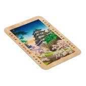 Tsuchiya Koitsu Nagoya Castle shin hanga Magneet (Rechterzijde)