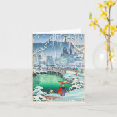 Tsuchiya Koitsu schetsen van beroemde plaatsen in  Kaart (Gele Bloem)