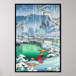 Tsuchiya Koitsu schetsen van beroemde plaatsen in  Poster