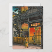 Tsuchiya Koitsu - Side Street Araki in Yotsuya Kaart (Voorkant)