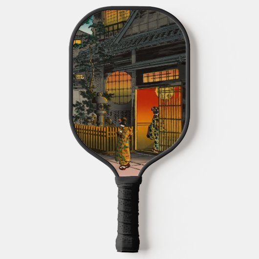 Tsuchiya Koitsu - Side Street Araki in Yotsuya Pickleball Paddle (Achterkant)