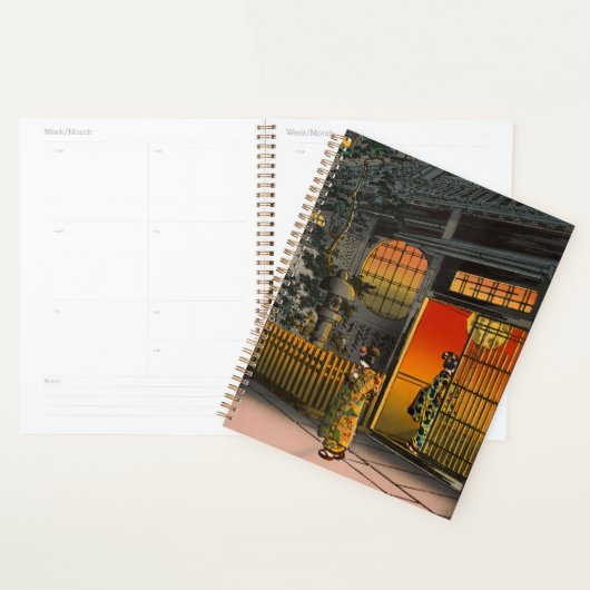 Tsuchiya Koitsu - Side Street Araki in Yotsuya Planner (Display)