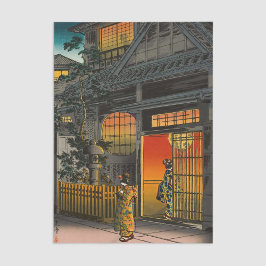 Tsuchiya Koitsu - Side Street Araki in Yotsuya Tissuepapier