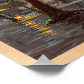 Tsuchiya Koitsu Sketches Takanawa Sengakuji Temple Poster (Hoek)