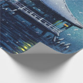 Tsuchiya Koitsu - Sneeuw op de Ukimido bij Katada Cadeaupapier (Hoek)