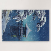 Tsuchiya Koitsu - Sneeuw op de Ukimido bij Katada Legpuzzel (Horizontaal)