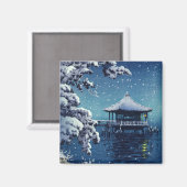 Tsuchiya Koitsu - Sneeuw op de Ukimido bij Katada Magneet (Voorkant / Achterkant)