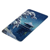 Tsuchiya Koitsu - Sneeuw op de Ukimido bij Katada Magneet (Linkerzijde)