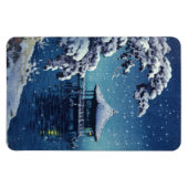 Tsuchiya Koitsu - Sneeuw op de Ukimido bij Katada Magneet (Horizontaal)