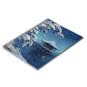 Tsuchiya Koitsu - Sneeuw op de Ukimido bij Katada Notitieboek (Linkerzijde)