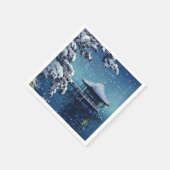 Tsuchiya Koitsu - Sneeuw op de Ukimido bij Katada Servet (Hoek)